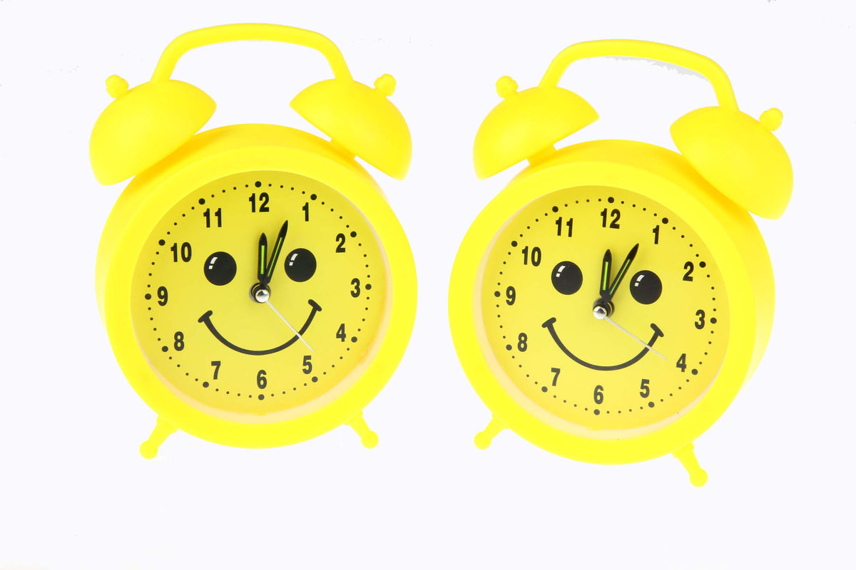 reloj despertador  plastico dim:13cm