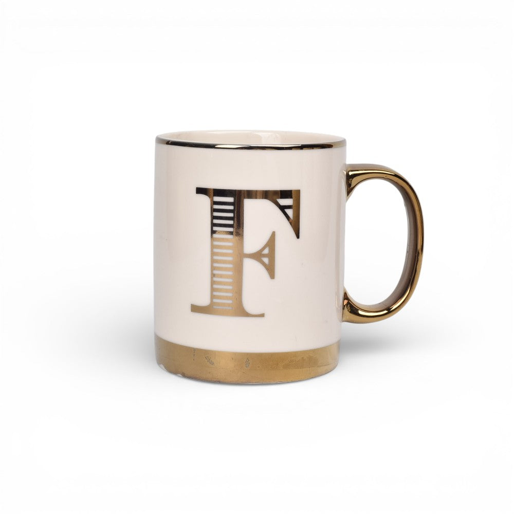 mug pocillo ceramica letra diseño dim:8x8x9