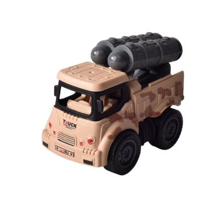 JUGUETE SET POR 4 UNIDADES CARROS MILITARES PLASTICOS
