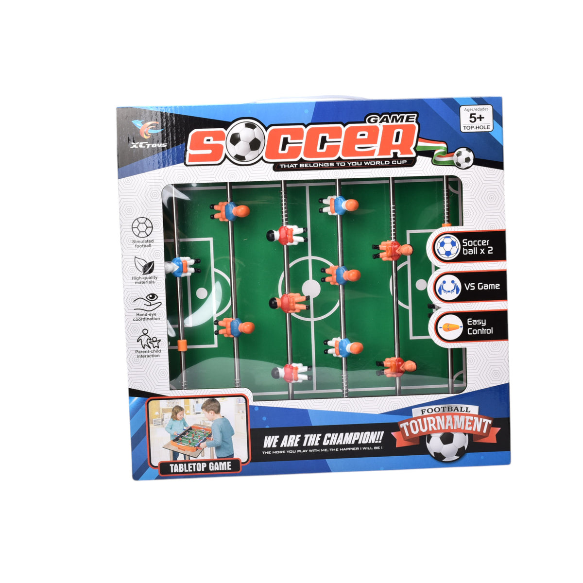 juguete futbolin de mesa para niños dim:36x35x6