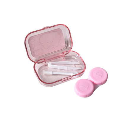 SET ALMACENAJE ESTUCHE PARA LENTES DE CONTACTO PLASTICO  COL