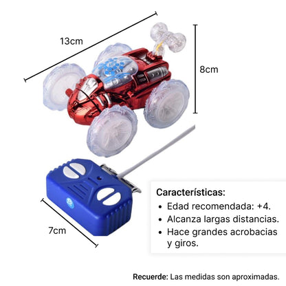 JUGUETE CARRO LOCO CONTROL REMOTO DIM:15.5X11X8CM
