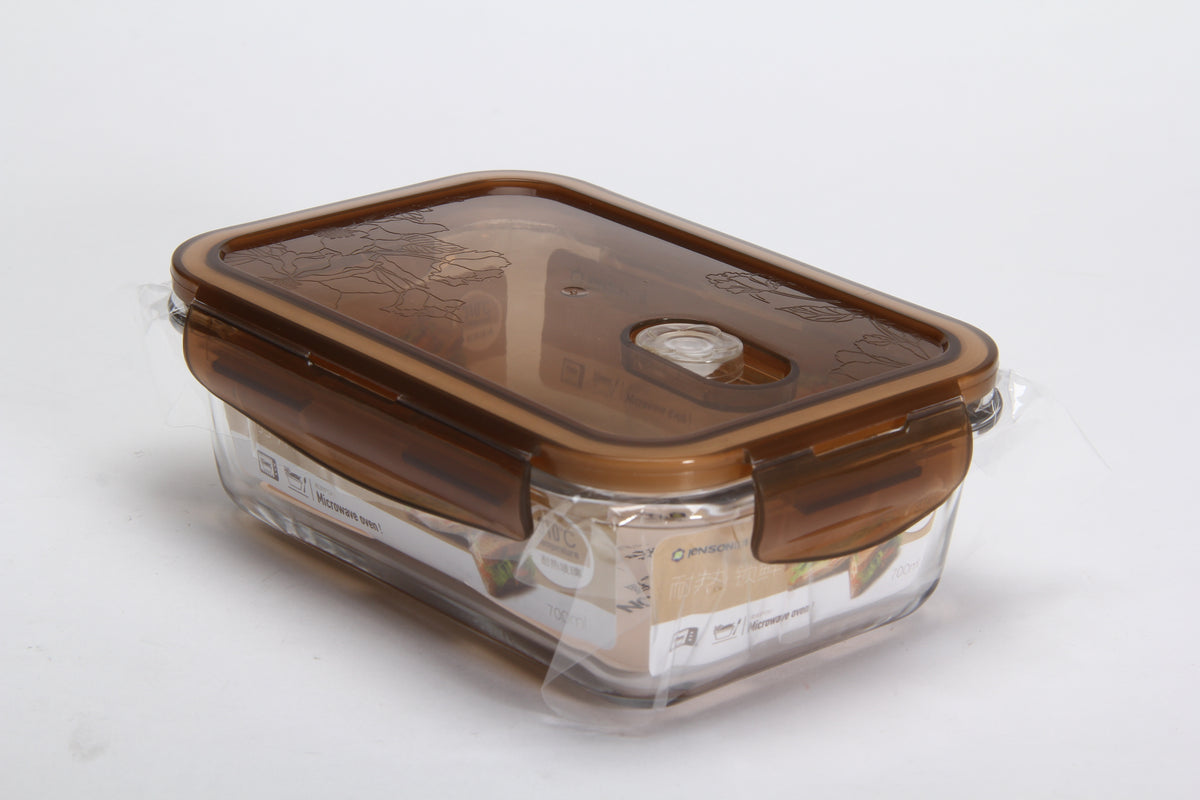 recipiente en vidrio dim:19*13*7cm