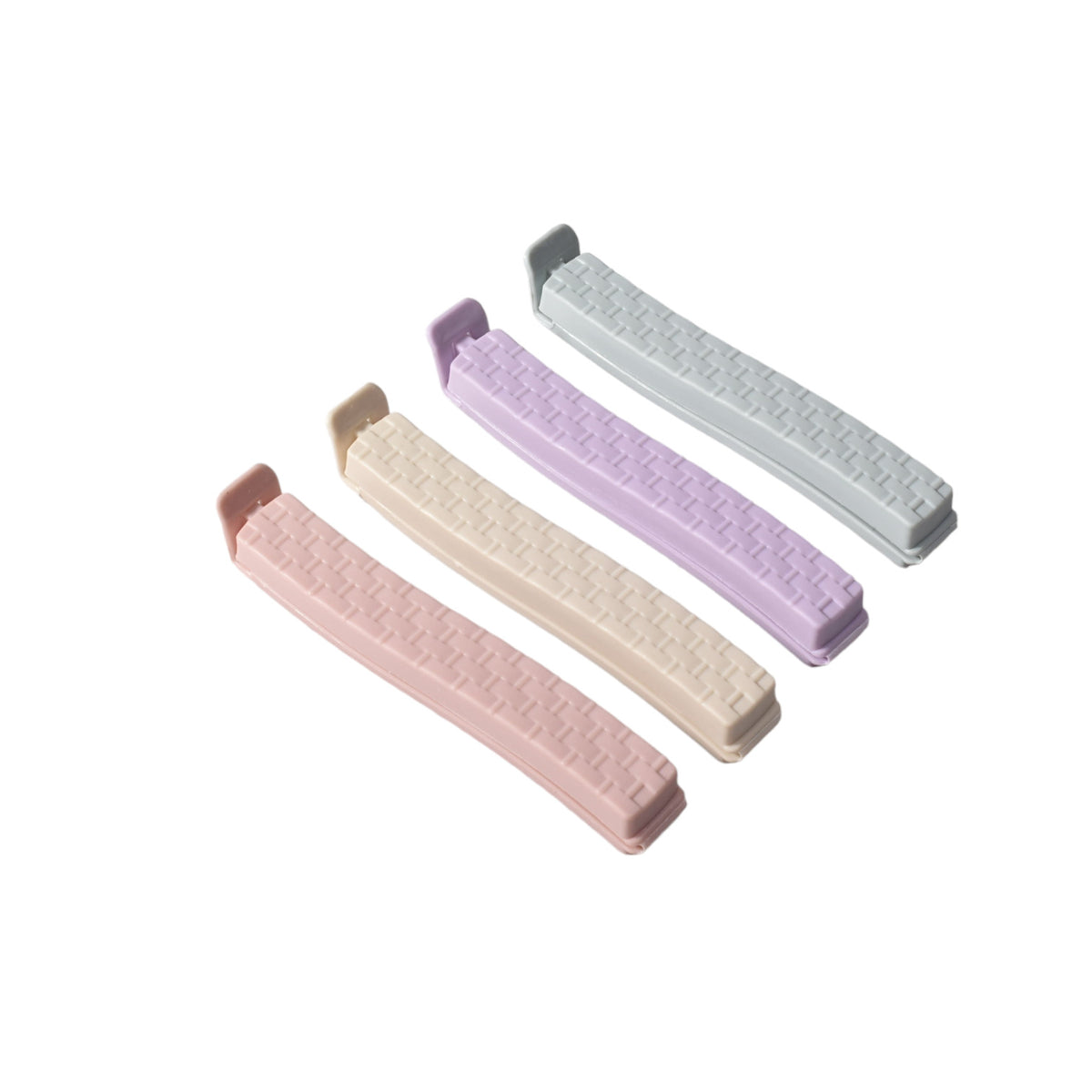clip plastico sellador de bolsas de 4 unidades