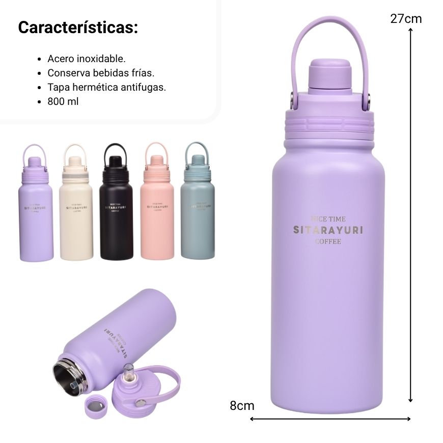 termo acero inoxidable 800ml