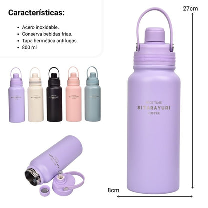 TERMO ACERO INOXIDABLE 800ML