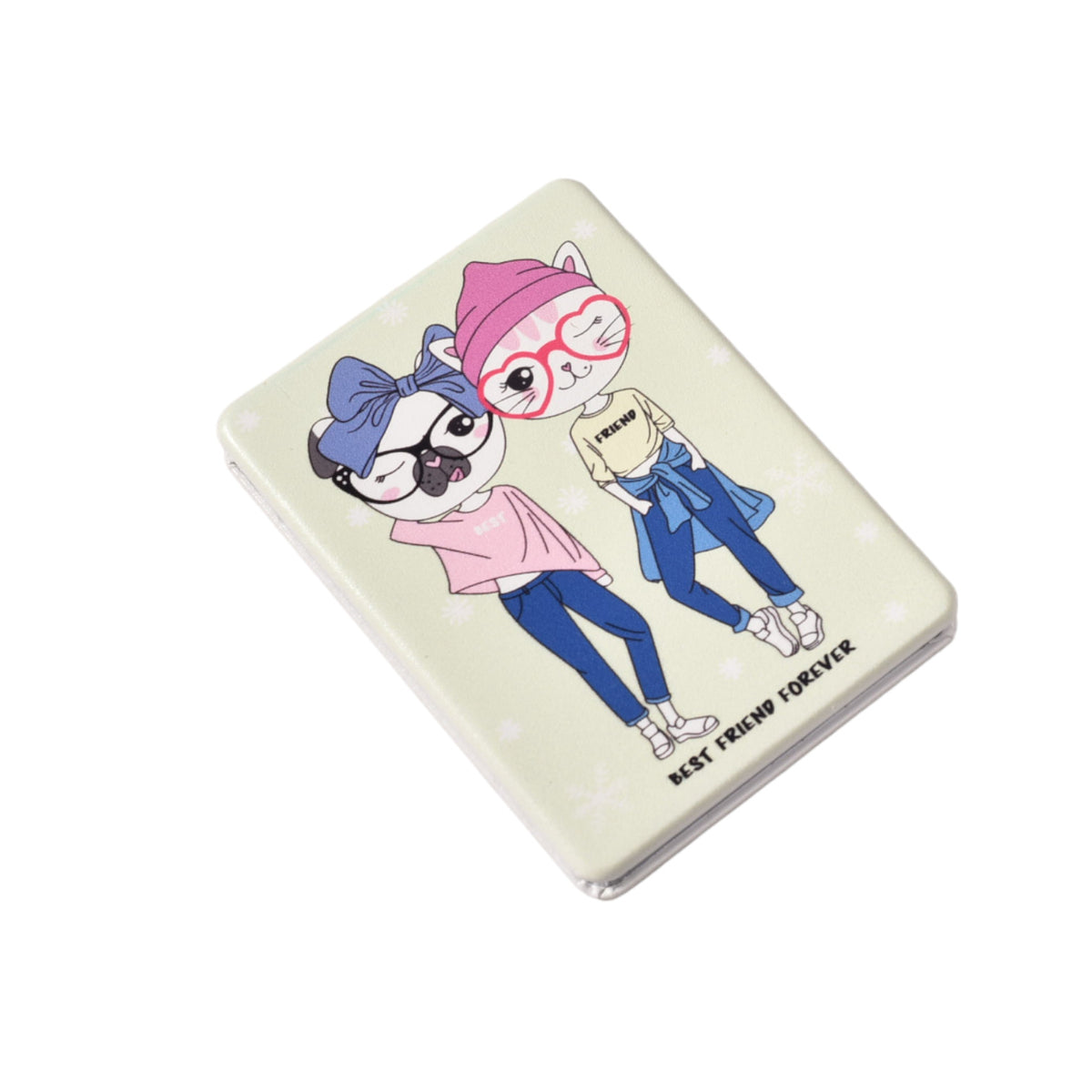 espejo plastico cartera dim:6cm