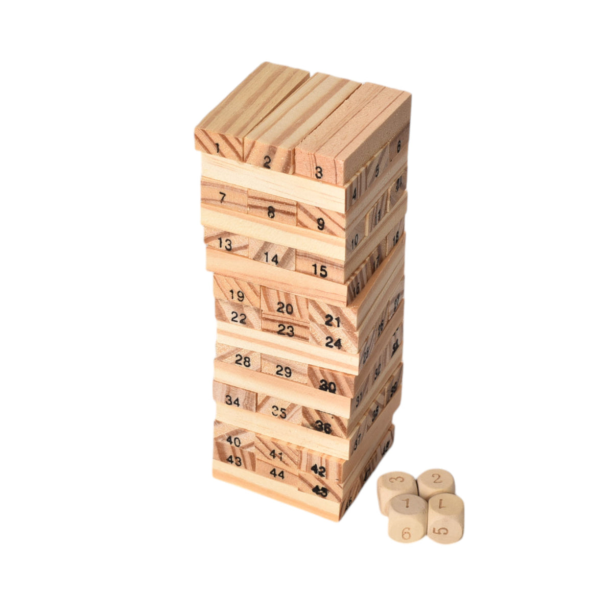 juguete de mesa jenga madera dim:4x4x15cm