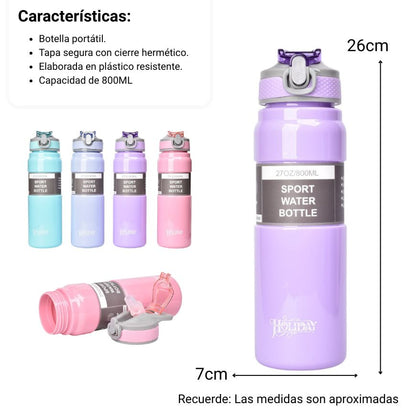 BOTELLA DE AGUA 800ML