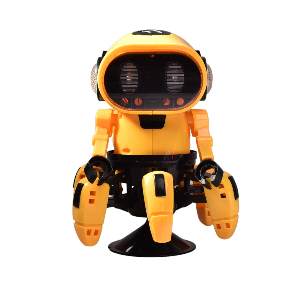 robot con luces sonido y movimiento juguete