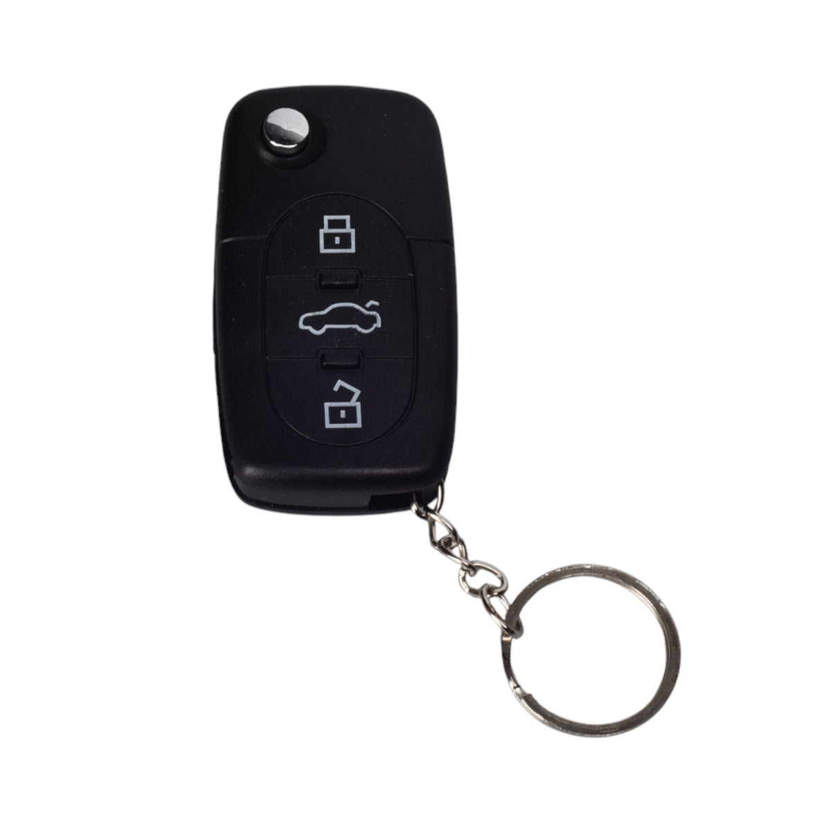llavero broma shok forma llave carro plastico+metal