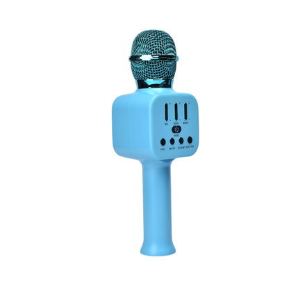 JUGUETE MICROFONO KARAOKE DE PLASTICO DIM:25X8X8