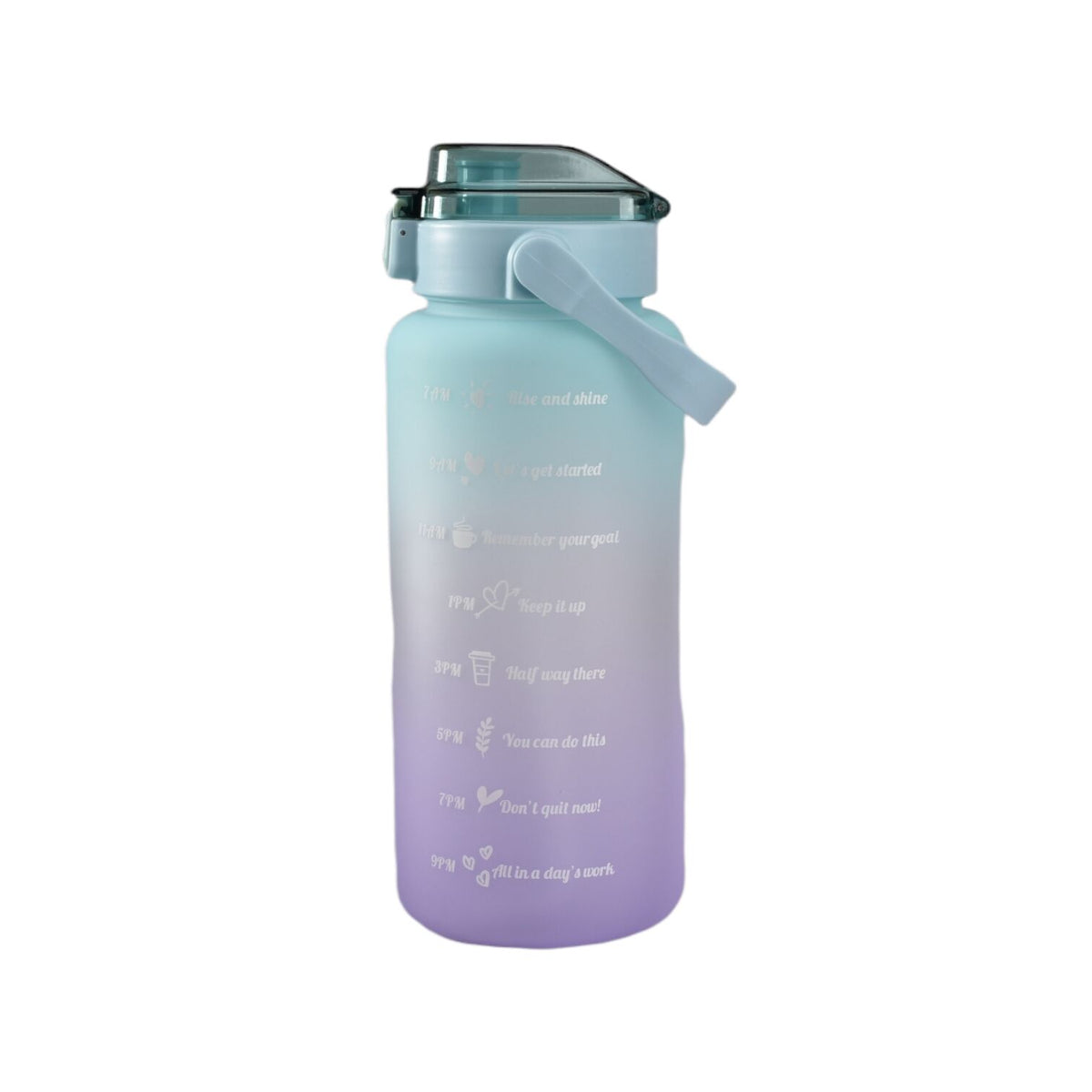 botilo de agua motivacional 2000ml