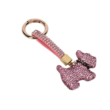 LLAVERO RESINA PLASTICO Y METAL PERRO DIM:5X1X13