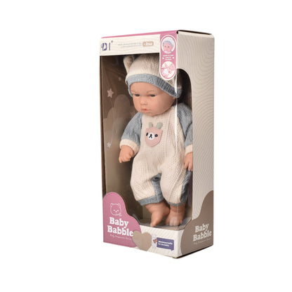 JUGUETE BEBE MUÑECA REALISTA DE CAUCHO DIM:16X10X34