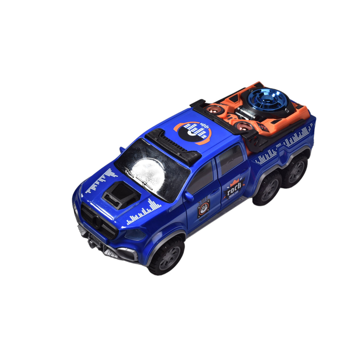 carro para niños con movimiento para niños azul y rojo