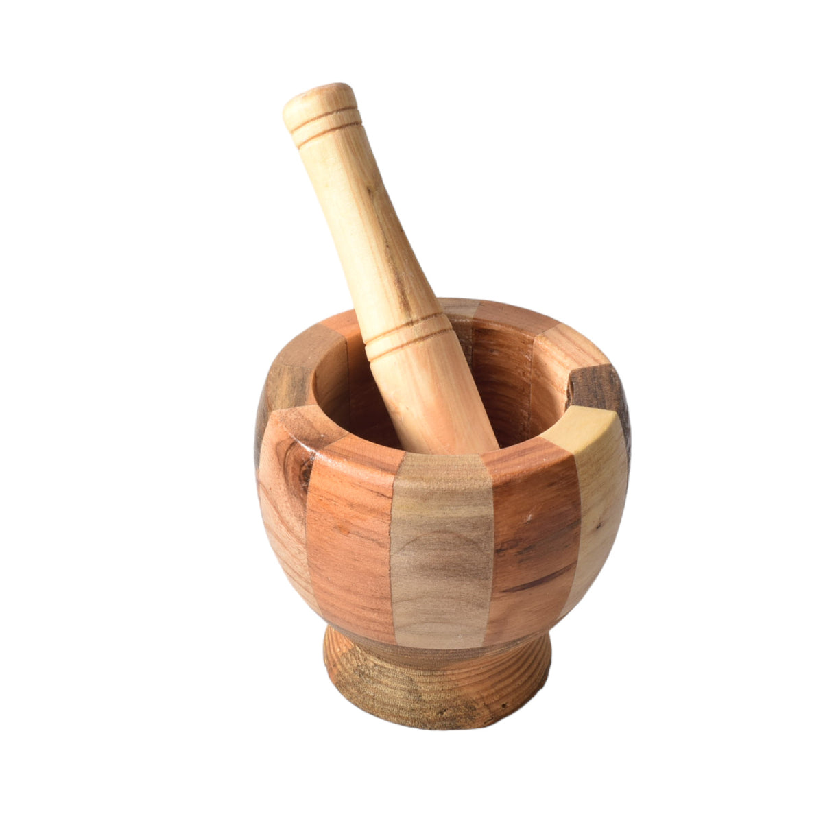 exprimidor de ajos machacador de madera