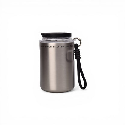 TERMO ACERO INOXIDABLE 290ML DIM: 8X8X12
