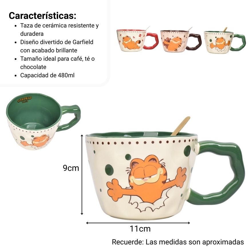 mug pocillo ceramica personaje 480ml dim:11x9