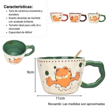 MUG POCILLO CERAMICA PERSONAJE 480ML DIM:11X9