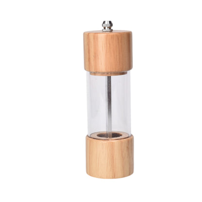 PIMENTERO DE MADERA Y PLASTICO MOLINO PIMIENTA SAL DIM:5X5X14