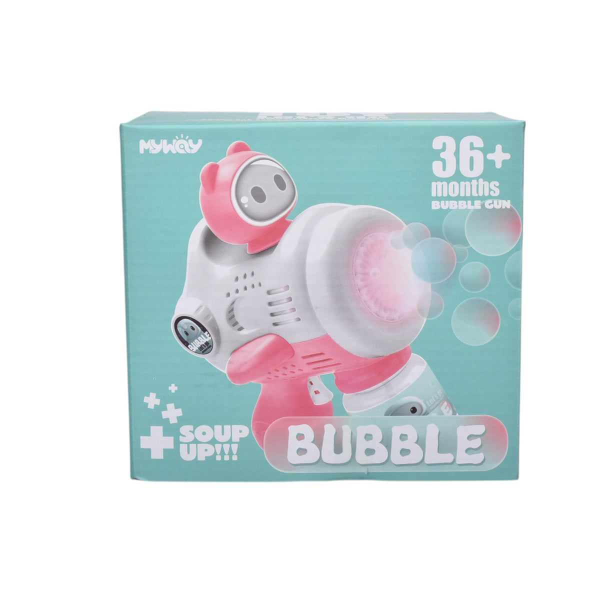 juguete pistola de burbujas plastico dim:15x10x15