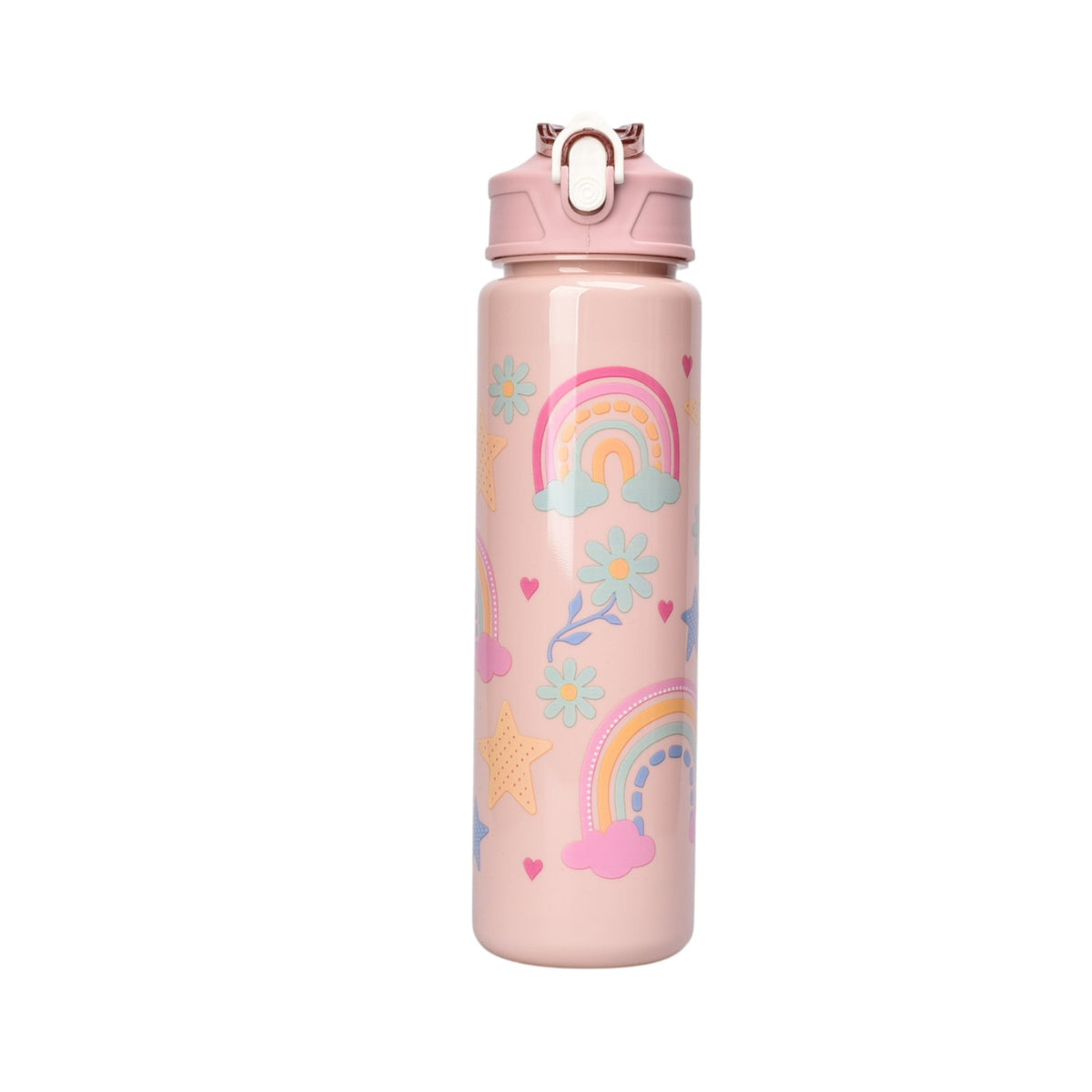 botella de agua 800ml plastica dim:6x6x25