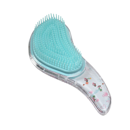 CEPILLO OVALADO CORTO PARA CABELLO DECORADO