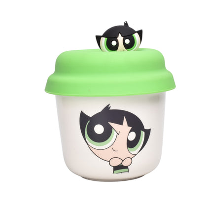 MUG POCILLO CERAMICA CON TAPA PERSONAJE 260ML DIM:9X7