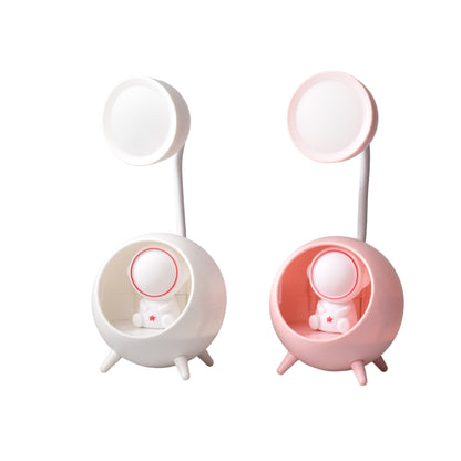 LAMPARA CON CABLE USB RECARGABLE FORMA DE ASTRONAUTA PLASTIC