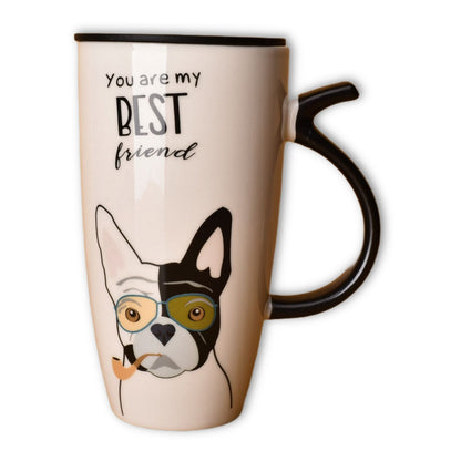 POCILLO MASCOTAS DIM:16CM