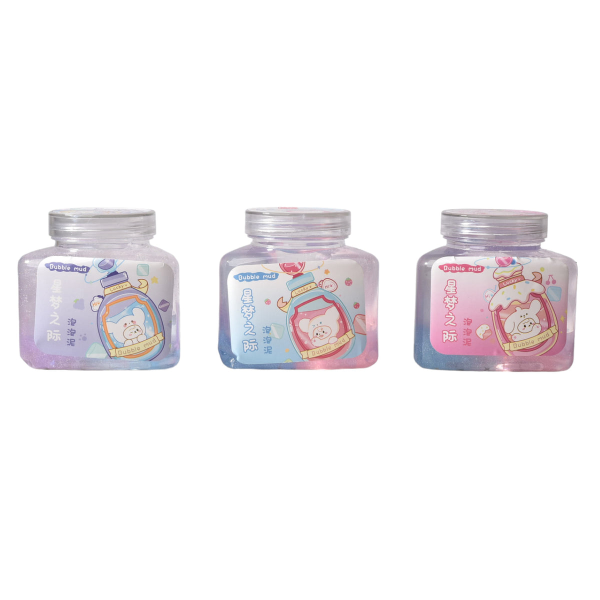slime escarchado gel moldeable dim:8cm
