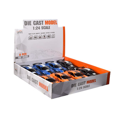 CARRO DEPORTIVO COLECCIONABLE METALICO DIM:21 x 9.4 x6.2 cm