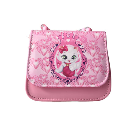 CARTERA SINTETICO PEQUEÑO PARA NIÑA  DIM:16X13CM