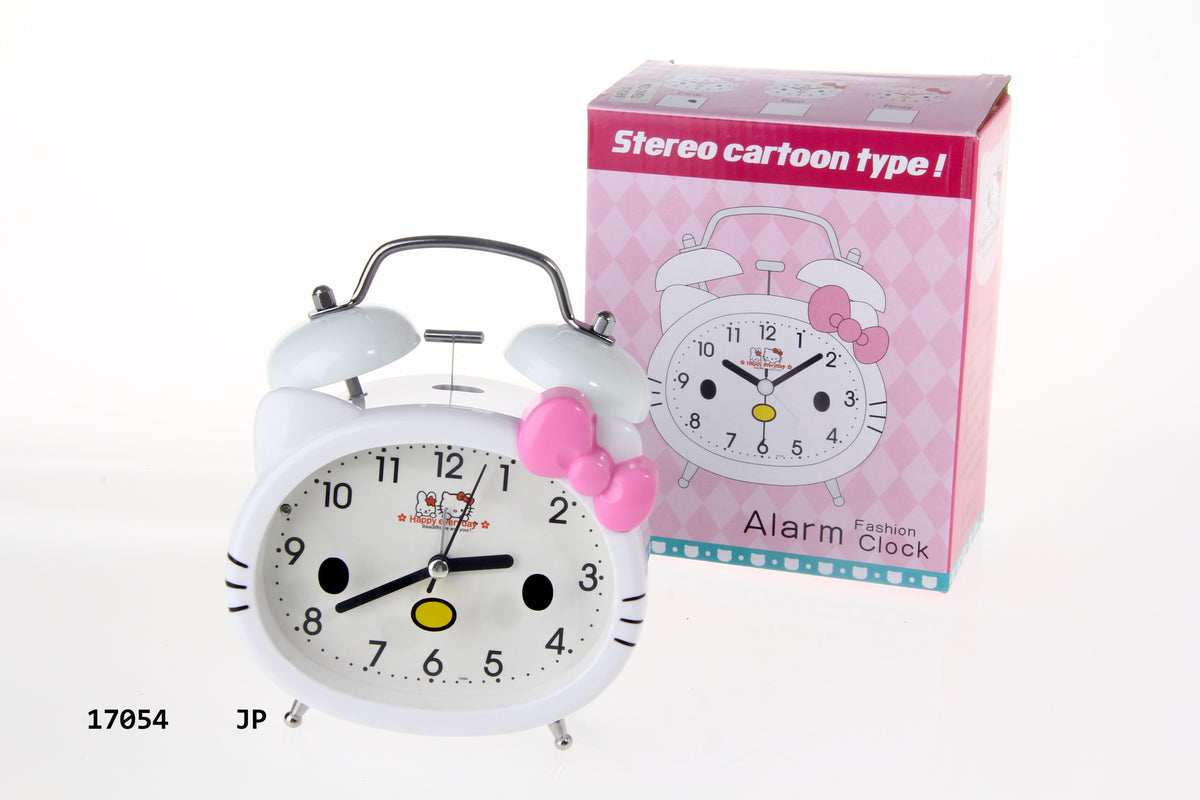 reloj despertador  a pila dim:18x14cm