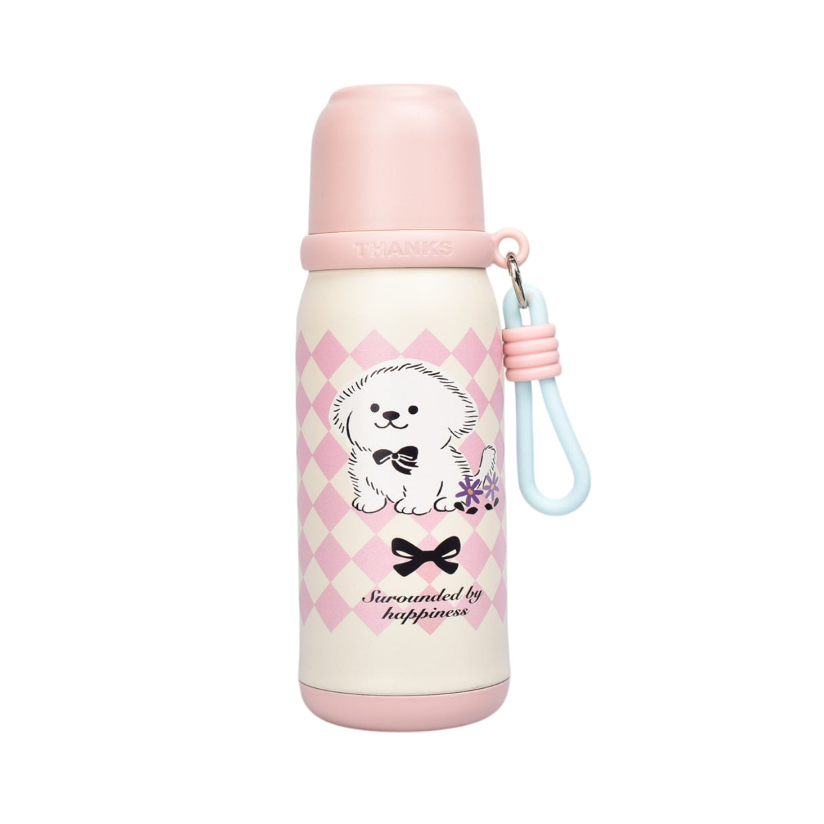 termo acero inoxidable 500ml diseño animales  dim:7x7x23