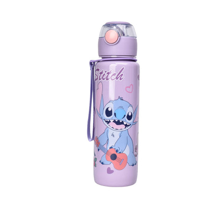 BOTELLA DE AGUA 700ML PERSONAJE PLASTICA DIM:6X6X25