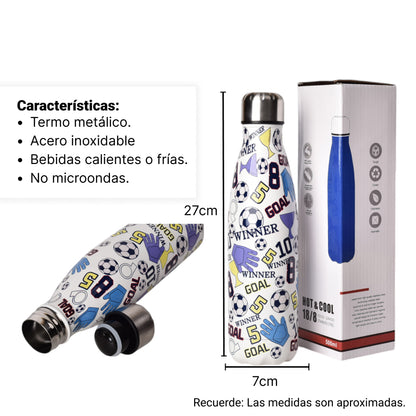 TERMO ACERO INOXIDABLE 500ML
