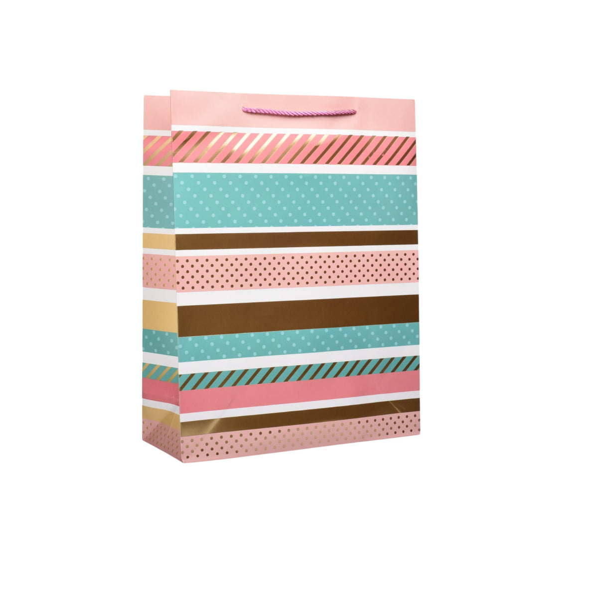 bolsa para regalo papel mediana dim:23x32x10