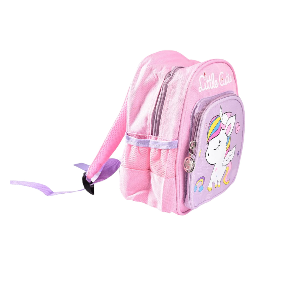 morral escolar sintetico unicornio dim:27*22cm