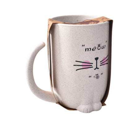 MUG TAZAS PARA NIÑOS NIÑAS FIBRA DE TRIGO DIM:10*7CM