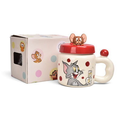 MUG PÓCILLO CERAMICA CON TAPA 560ML PRJ