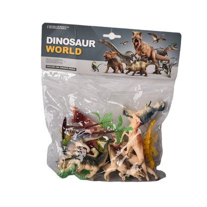 SET DINOSAURIOS JUGUETE DIDACTICO PLASTICO COLECCIÓN NIÑOS