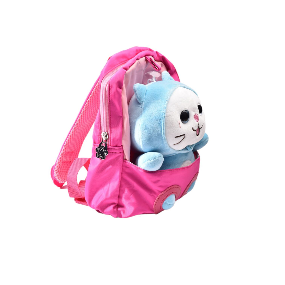 morral escolar en poliester dim:26x21.5cm