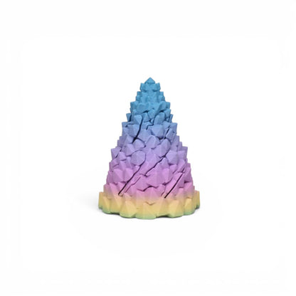 JUGUETE DIDACTICO FORMA PIRAMIDE PLASTICO DIM:8X6CM