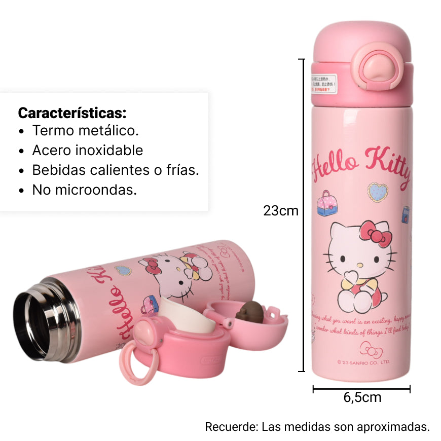 termo acero inoxidable 500ml personaje