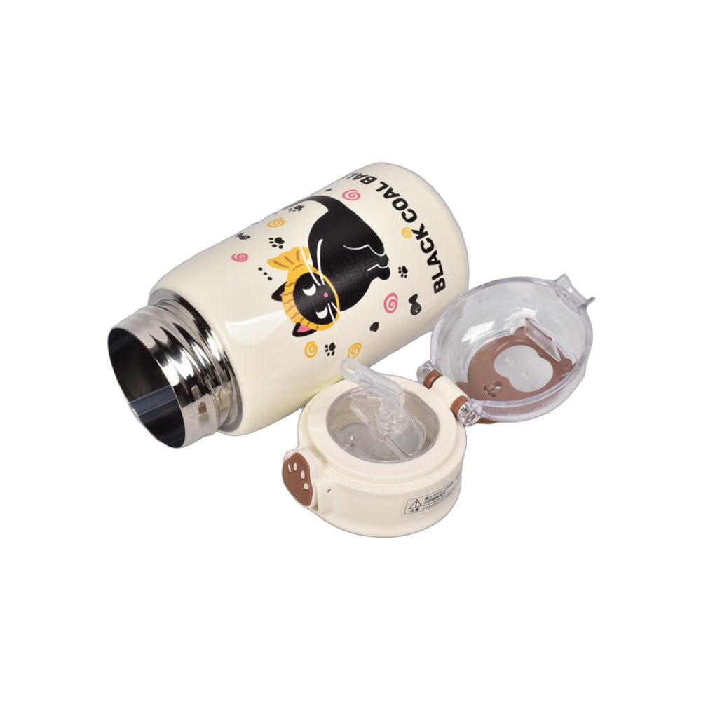 termo acero inoxidable 400ml gatos dim: 7x7x17