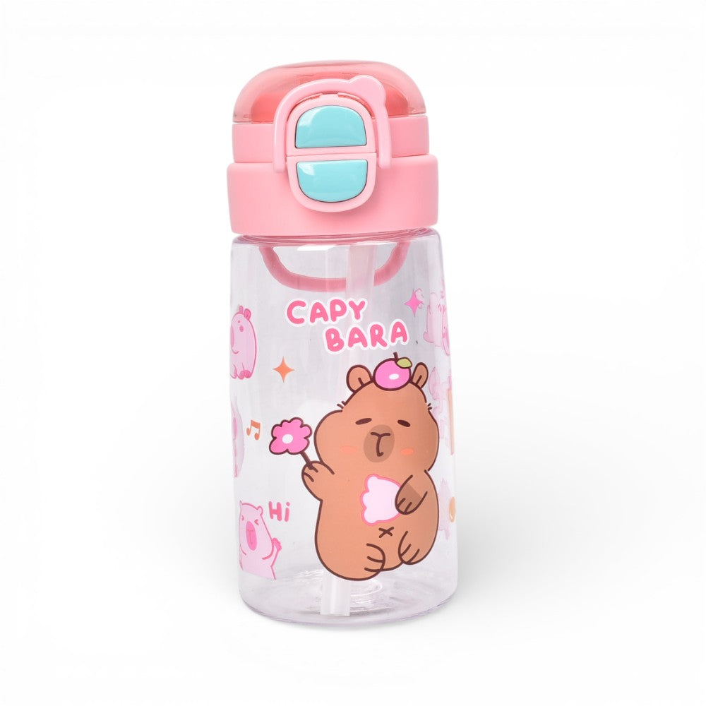 botella de agua 500ml capybara plastico dim:7x7x18