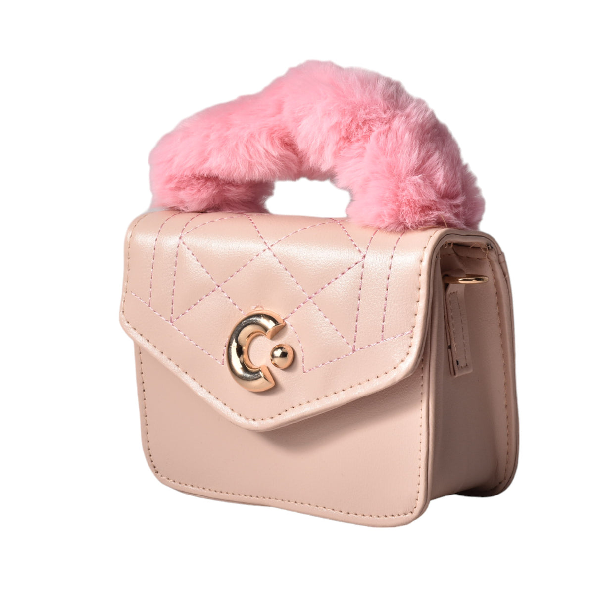 bolso cartera manos libres 15*12 con correa dama sintetico