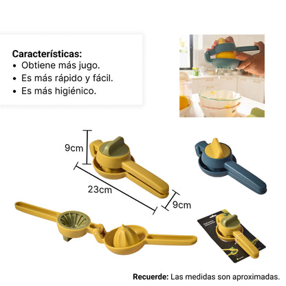 EXPRIMIDOR DE LIMON PLASTICO DIM:20CM
